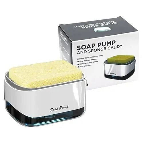 Soap Pump & Sponge Holder — product view 1
