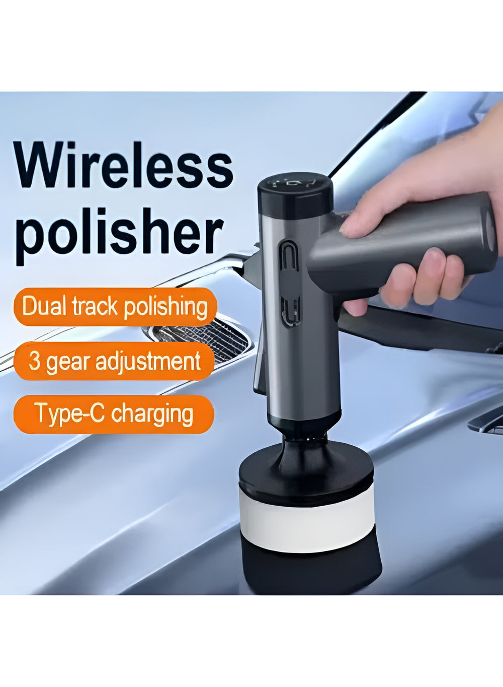 Cordless Car Polishing Tool — product view 1